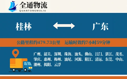 桂林到广东货运公司