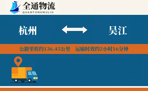 杭州到吴江物流公司