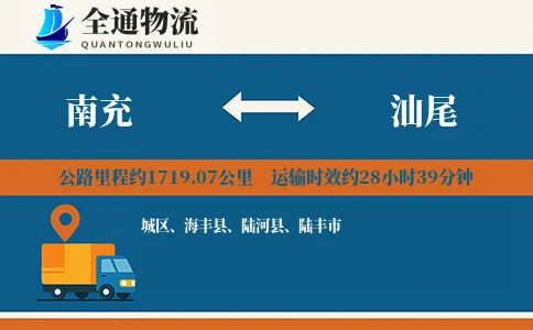 南充到汕尾物流公司