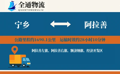 宁乡到阿拉善物流公司