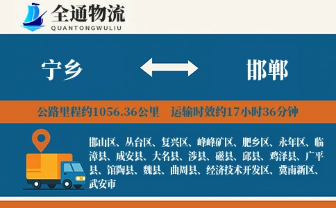 宁乡到邯郸物流公司
