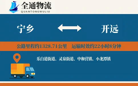 宁乡到开远物流公司