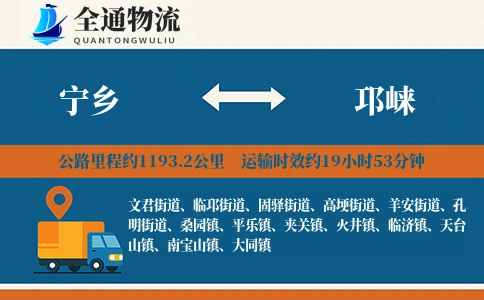 宁乡到邛崃物流公司