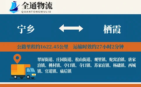 宁乡到栖霞物流公司
