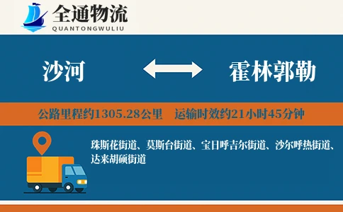 沙河到霍林郭勒物流公司