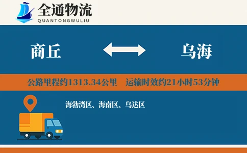 商丘到乌海物流公司