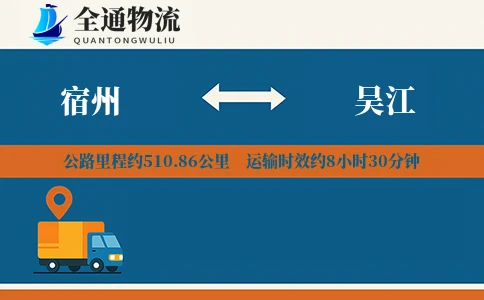 宿州到吴江物流公司
