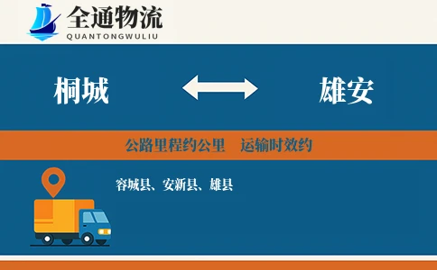 桐城到雄安物流公司
