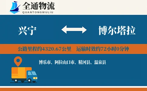 兴宁到博尔塔拉物流公司