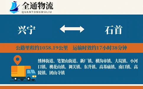 兴宁到石首货运公司