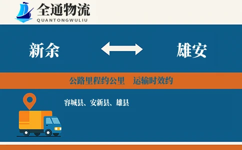 新余到雄安物流公司