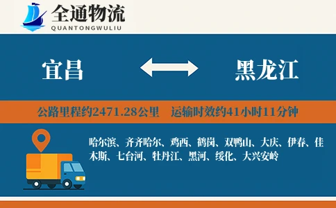 宜昌到黑龙江货运公司