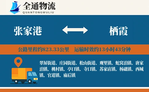 张家港到栖霞物流公司