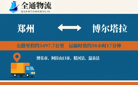 郑州到博尔塔拉物流公司