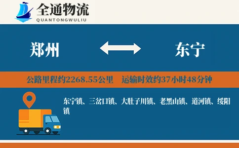 郑州到东宁物流公司