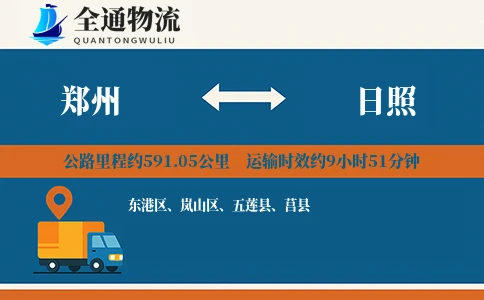 郑州到日照物流公司